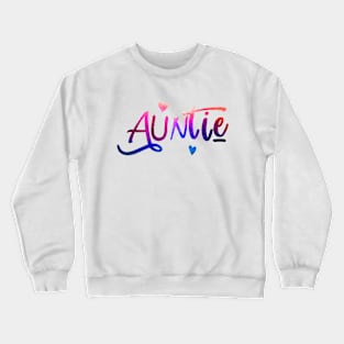 auntie galaxy Crewneck Sweatshirt